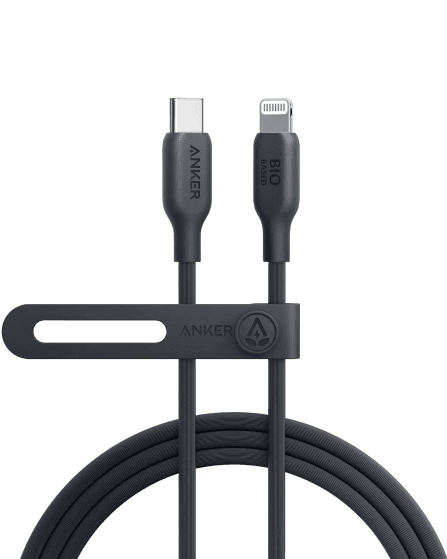  Anker USB C to Lightning Black