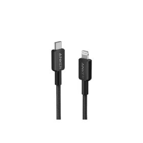 Anker 322 USB-C to Lightning Cable  (3ft Braided)  Black  - .90m