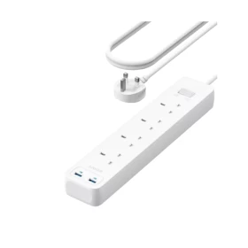 Anker 322 USB Power Strip 4 in 1, 1.8m Cable, A9142K21– White
