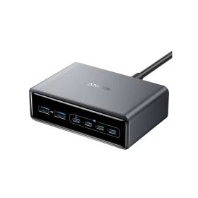 Anker Prime Charger 200W 6-Port GaN – Black