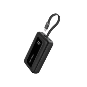 Anker Zolo Power Bank 10,000mAh 30W with Built-In USB-C Cable (A1688H11) – Black