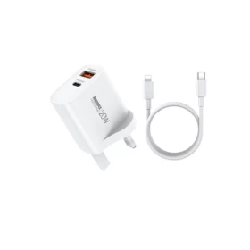 REMAX - RP-U120 20W Type-C to Lightning Charger Set - White