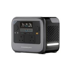 محطة طاقة Powerology Pater II المحمولة 700W – رمادي PWGC700GY