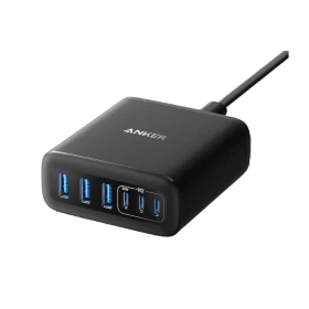 Anker Desktop Charger (112W, 6-Port, GaN)