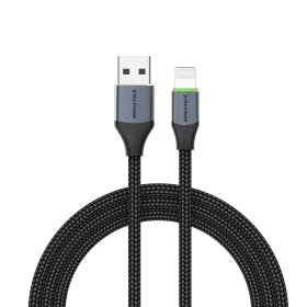 XTRA POWER USB-A to Lightning 12W Braided Charging & Data Cable (1M)