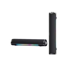 YESIDO YSW27 10W Bluetooth 5.3 Soundbar Speaker with RGB Light – Black
