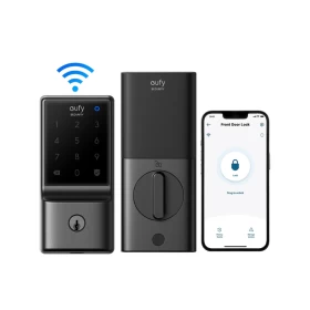 Eufy Smart Lock C210 Wi-Fi 5-in-1 Keyless Entry (T8502111) – Black
