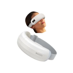 YESIDO MG13 Heated Eye Mask with 3 Heat Levels & Type-C Rechargeable Battery – White
