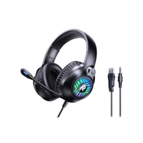 REMAX RM-705 Wired Gaming Headset with Microphone – Black