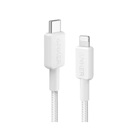 Anker 322 USB-C to Lightning Braided Cable (0.9M) – White