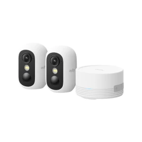 EufyCam C35 1080p Full HD 2 Camera Kit with HomeBase Mini – White