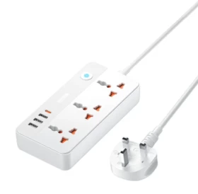 REMAX - RP-U153 Kiddy Series 20W Power Strip (US) (1.5M) - White