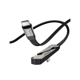 YESIDO CA208 USB-C to Lightning 27W Fast Charging Cable with Foldable Stand | PD Charging Cable