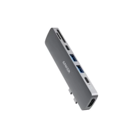 Anker 547 USB-C Hub 7-in-2 for MacBook, A8354HA1 - Silver