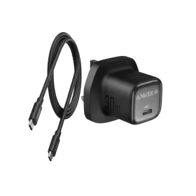 Anker Zolo Charger 30W With 1m USB-C Cable – Black