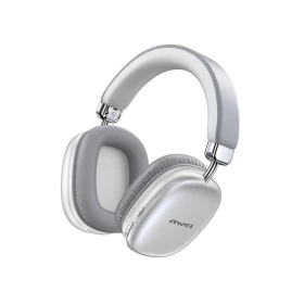 AWEI AT8 PRO True Wireless HiFi Headphones – 80H Playtime – Silver