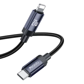 YESIDO CA204P 27W PD Fast Charging USB-C to Lightning Cable (1M)
