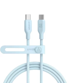 Anker 542 USB-C to Lightning Cable (Bio-Based) (1.8m/6ft) -Blue A80B2HV1