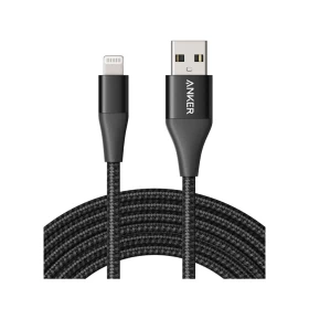 Anker PowerLine+ II USB-A to Lightning Cable (1.8M) Braided – Black