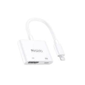 Yesido HM20 Lightning to HDMI HDTV Adapter 1080P 60Hz – White