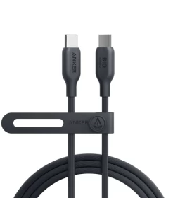 Anker 544 USB-C to USB-C Cable 140W (Bio-Based) (0.9m/3ft), A80F1H11 - Black