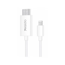 YESIDO HM17 Lightning to HDMI HDTV Cable 1080P 60Hz – White