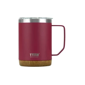 كوب قهوة TYESO CASK معزول حراريًا بمقبض سعة 530ml