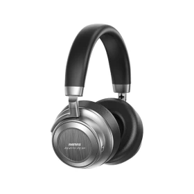 REMAX RB-980HB ANC Wireless Bluetooth Headphones V5.4 – Metal Edition, Black