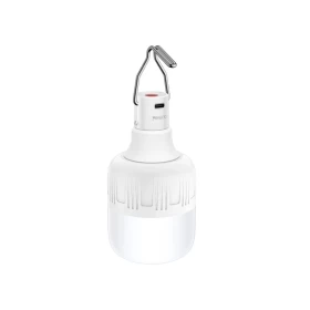 مصباح YESIDO DH14 LED قابل للشحن بقوة 20W للتخييم والطوارئ 2400mAh – أبيض