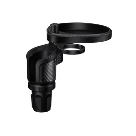 YESIDO C180 3-in-1 Multifunctional Car Cup Holder with Tray – Black