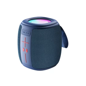 سماعة YESIDO YSW14 بلوتوث 5.1 محمولة بقوة 5W مع إضاءة RGB – أزرق