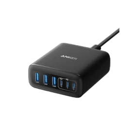 Anker Power port 3 USB-C Pd Gan Charger, 112W, A2154K11 - Black