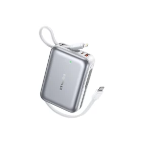 AWEI C03 20000mAh 45W Power Bank with Dual Built-in Cables