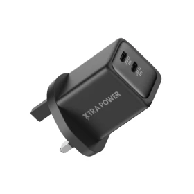 XTRA POWER 48W Dual USB-C PD Fast Wall Charger