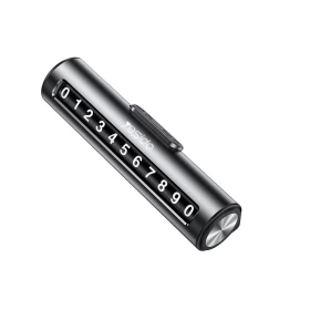 Yesido C202 Car Temporary Parking Card Number Plate - Aluminum Alloy & Roller Design
