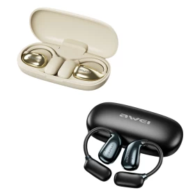 AWEI OWS T98 Open-Ear Wireless Earphones Bluetooth 5.4 (Black)