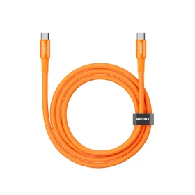 Velocity CB25 USB-C to USB-C 65W Fast Charging Cable 1.2m – Orange