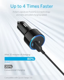 Anker PowerDrive PD + 2 35W 20W PD + 15W - Black