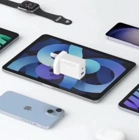 Anker Select Charger (20W), Dual Ports, A2348K21 - White