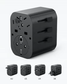 Anker 312 Outlet Extender, 30 Watts, A9212K11 – Black