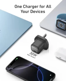 Anker Charger, USB-C Port, 30W, A2698K11- Black