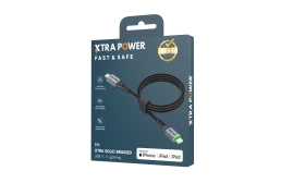 XTRA POWER CABLE USB-C TO LIGHTNING 60W SOLID BRAIDED ( XPCTL60WF1 )
